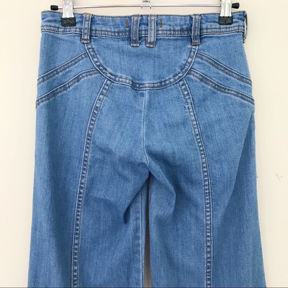 Free People Vintage Looking Flare Jeans - Picture 4 of 5